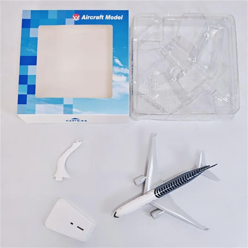 

20CM Alloy Metal Prototype Air Airbus A350 350 Airlines Airplane Model Plane Model Diecast Aircraft w Wheels Holder Kids Gifts
