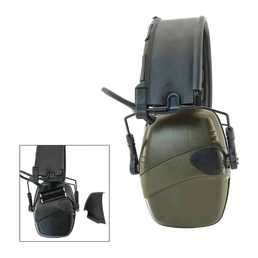 Hearangel New Headband Impact Sport Electronic Shooting Ear Protection Airsoft Hunting Shooting Headset