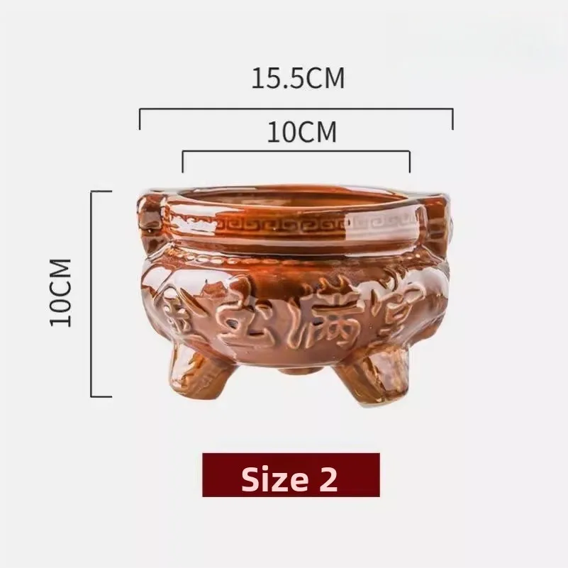 

Современная керамическая подставка для благовоний для поминовения предков и подношений на могилах, уличный керамический декор для дома и алтаря