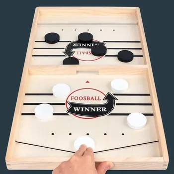 Foosball winner games table hockey game catapult chess parent-child interactive toy fast Sling Puck board game toys for children