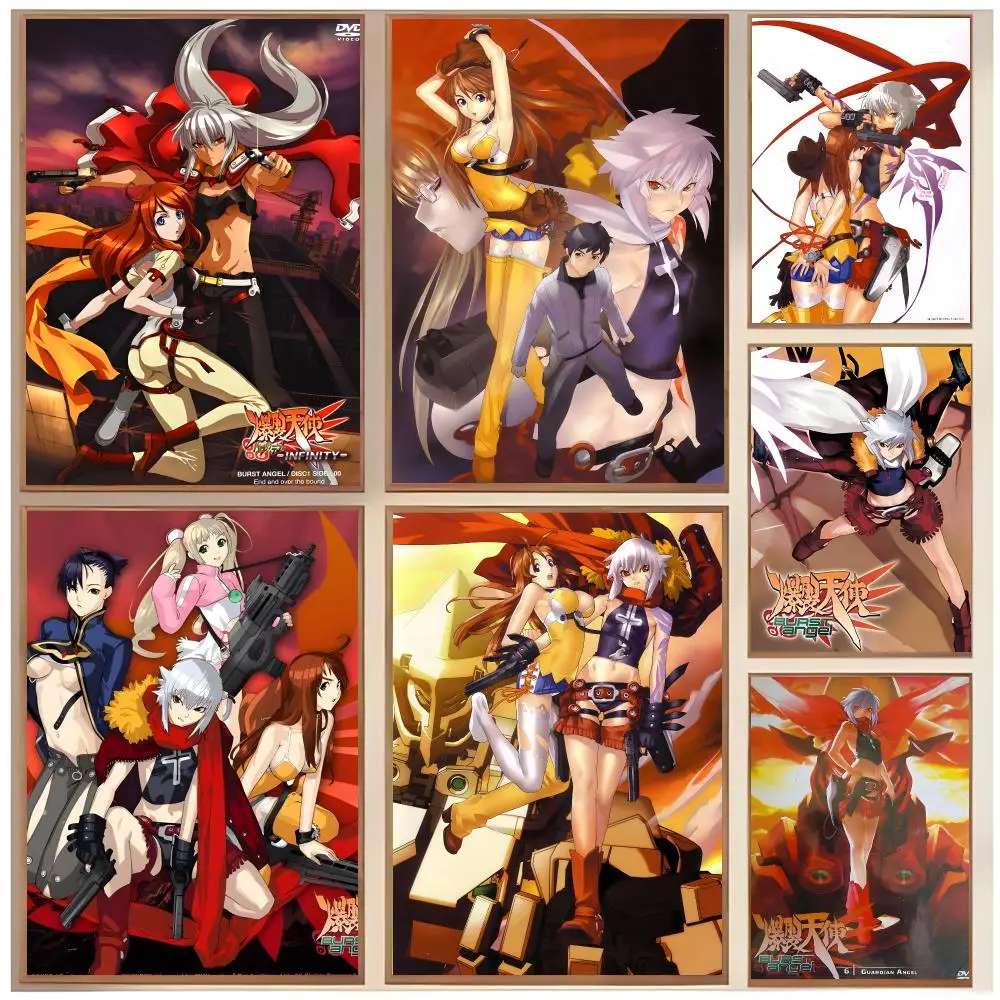 Sci Fi Anime B-Burst Angel Poster  Classic Home Interior Design & Modern Wall Decor Art Collection