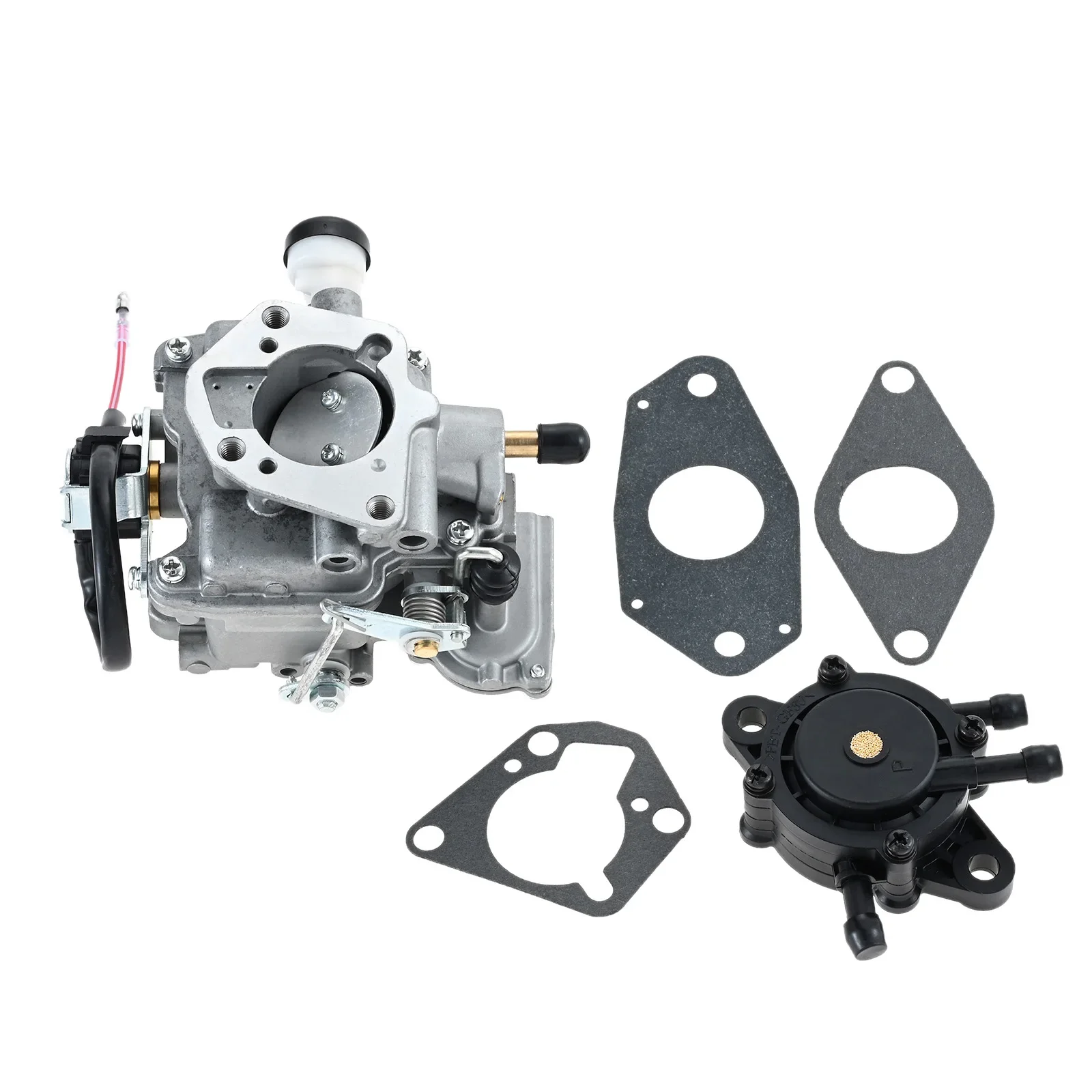 Carburetor With Mounting Gaskets Fuel Pump Kit for Kohler CH25 CH730 CH740 25HP 27HP Engine Carburetor 24-853-34-S 24-853-162-S