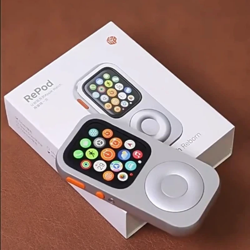 

RePod Watch Case for Apple Watch CNC Aluminum Alloy Protective Cover Compatible Apple Watch Series 9/8/7/6/5 Repod 45/44/41/40mm
