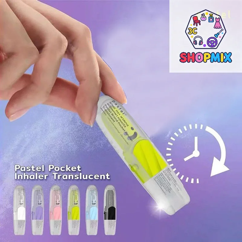 1/6Pcs Thailand Floral Menthol Brain Anti Fatigue Tube Nasal Congestion Refreshing Anti-motion Sickness Headache Anti-heatstroke