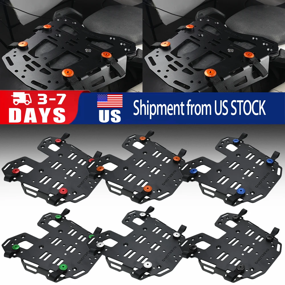 

ДЛЯ KTM 1290 Super Adventure R 2021 2022 2023 2024 1290 Super Adventure S Верхний чехол Адаптер для стойки Кронштейн для крепления задней багажника