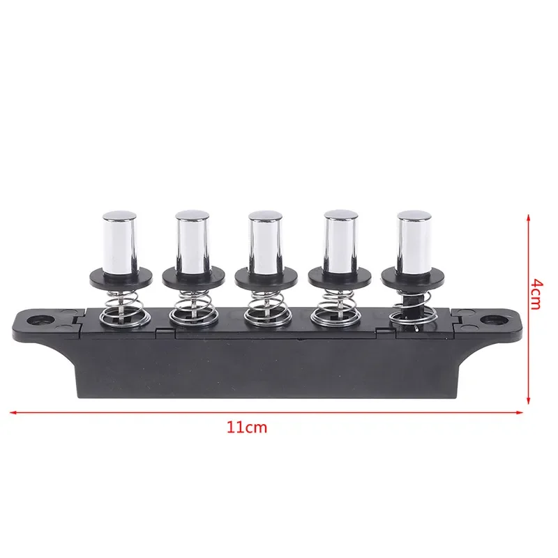 for Five Position Plug in Button Switch for Range Hood Five Speed Silver Key Switch