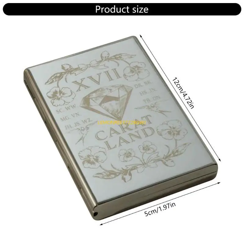 

C90C Business Card Holder Name Cards Holder Metal Cardholder Credit Card Holder