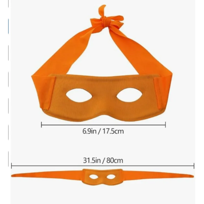 Eye mask black bandit thief costume highwayman robber fancy dress masquerade PVC composite color