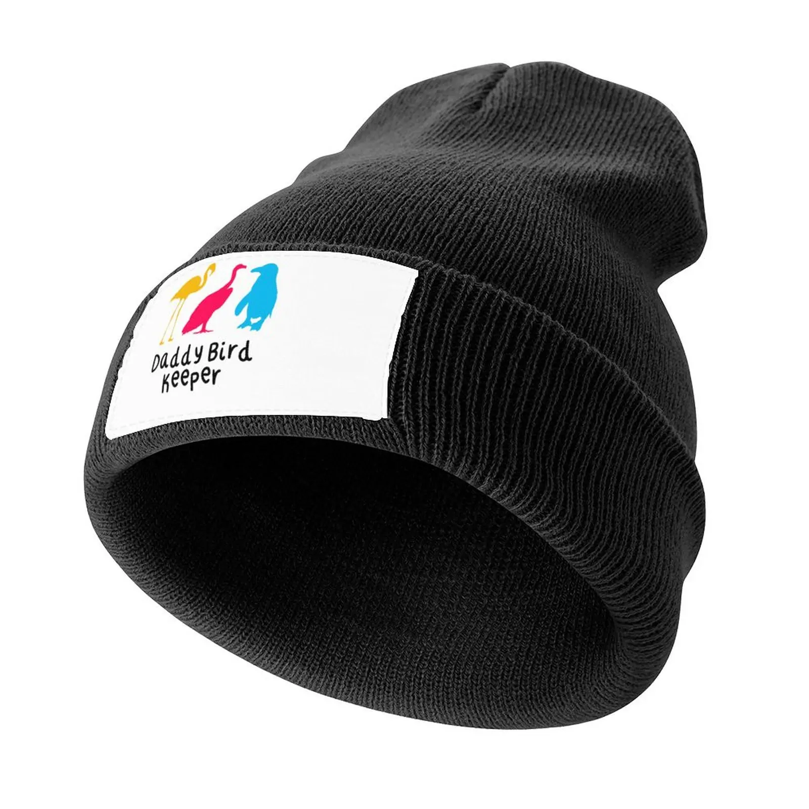 Daddy Bird Keeper Knitted Cap Sports Cap Big Size Hat black Mens Hats Women's