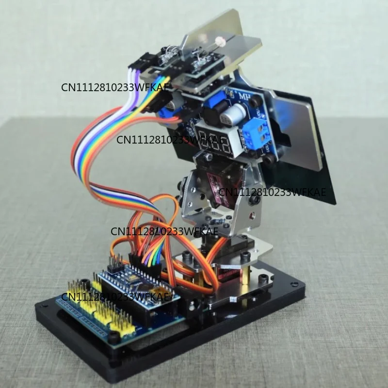 Mg90 Unassembled Digital Multimeter Intelligent Solar Tracking Equipment For Arduino Robot DIY Kit Programming Robot Toys Gifts