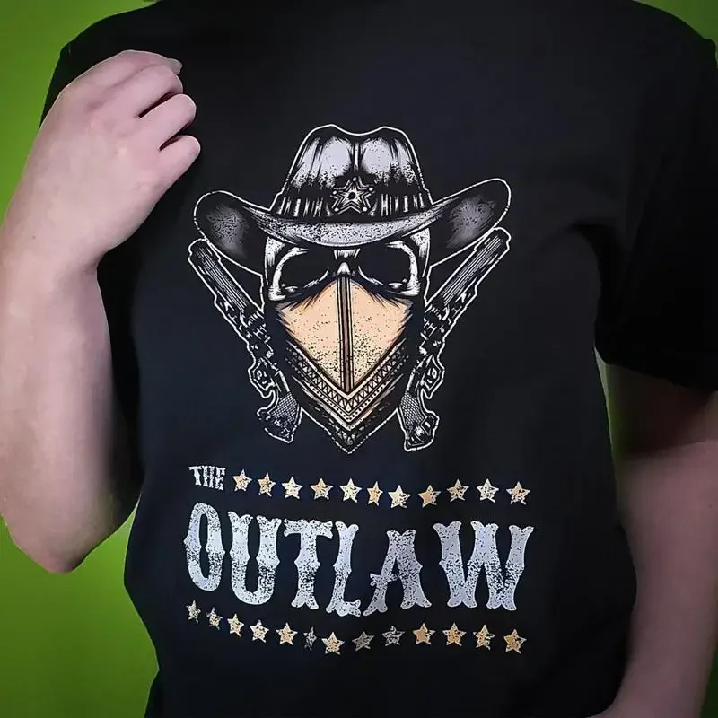 VTG The Outlaw BAND The Outlaw T-shirt short sleeve S-5Xl TA4646