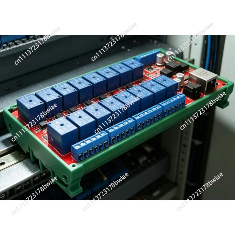 16 Channels Ethernet RS485 Relay Board ModBus TCP/RTU Gateway Cloud TCP UDP Android