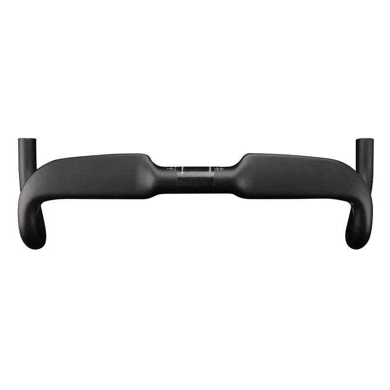 Carbon Fiber Road Bike Handlebar, No Label, Broken Wind Bend, Integrated Bending Accessories