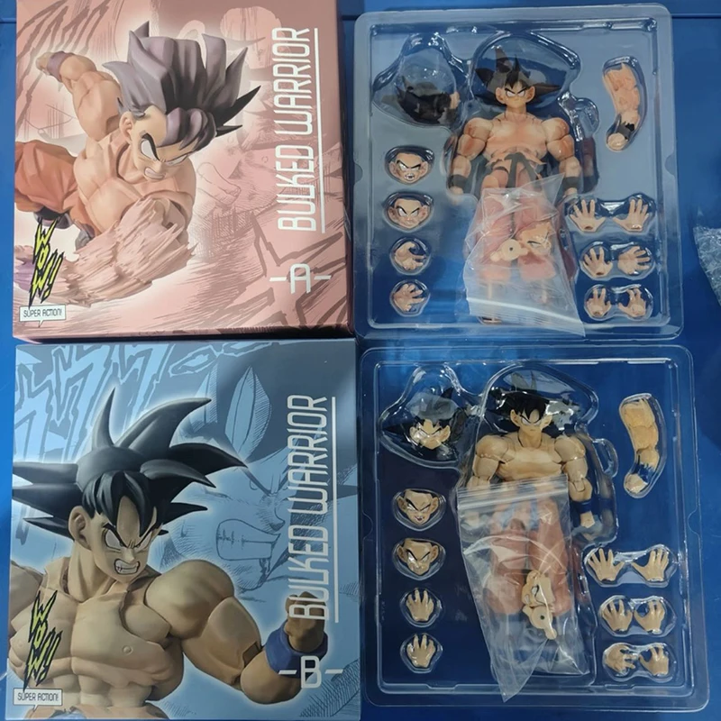 

Dragon Ball Wow Super Mobile First Duel Son Goku Kaiouken Fist Empty 1/12 Anime Figure Shf Doll Model Garage Kit Toy Doll Gifts