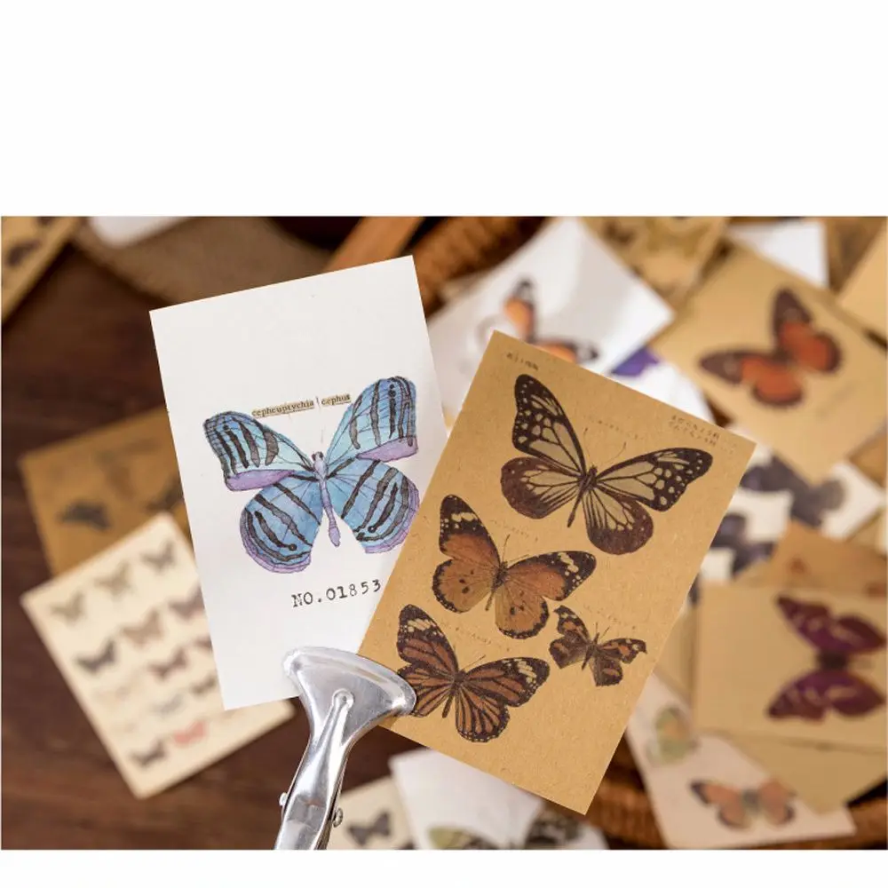 장식 문학 복고풍 편지지 스티커 시간 쇼 시리즈 스크랩북 스티커 저널 스티커 메모 패드 스티커 메모