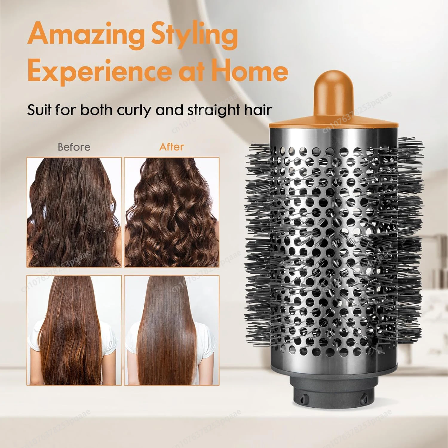 20/38/55MM Round Volumizing Brush for Dyson Airwrap HS01/HS05 Attachment Cylinder Comb Fluffy Nozzle Curling Brush Replacement image 4