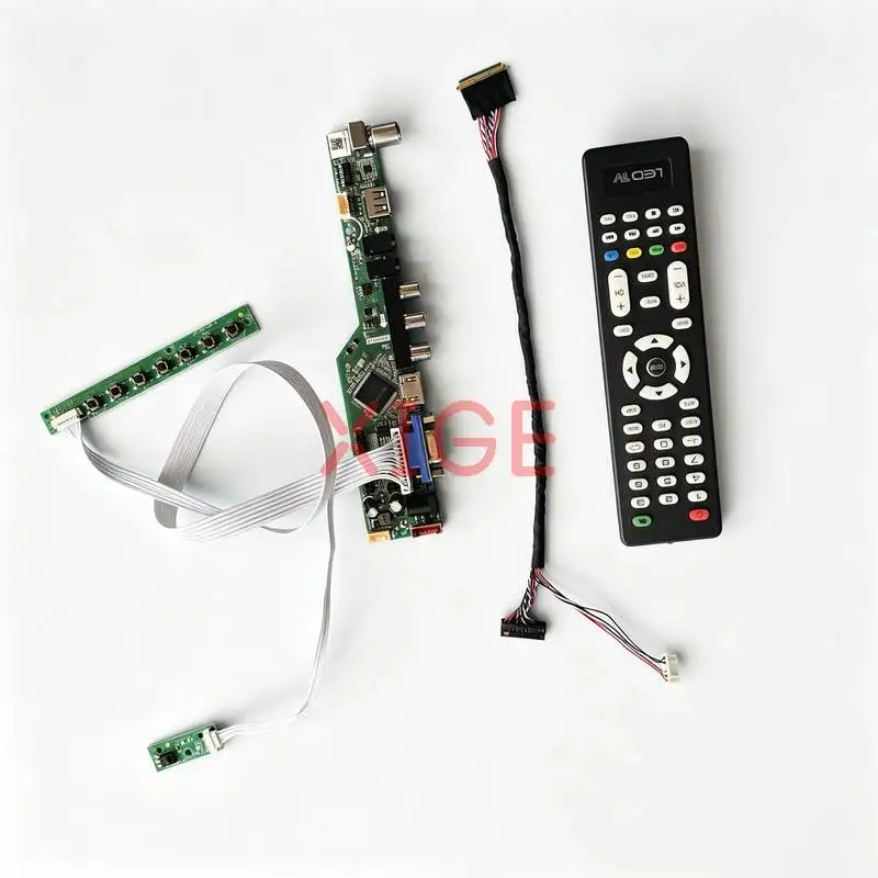 Controller Board Fit B140XTN02 B140XTN01 B140XTN06 B140XTN03 1366x768 HDMI+VGA+AV+USB 1366*768 Laptop Monitor 40Pin LVDS DIY Kit