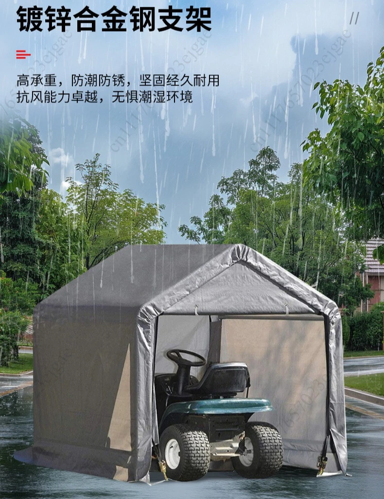 Outdoor rain, dust, sun protection, car shed, storage room, balcony, rain shed, garden, storage shed, garage