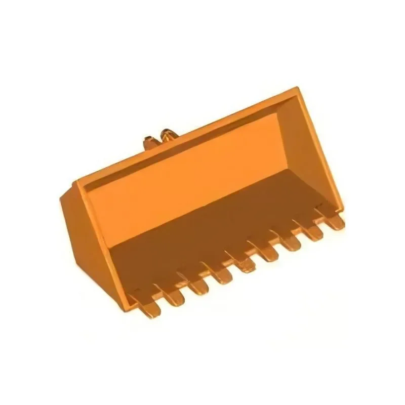 MOC model 47508 4×8 size loader 9-tooth bucket construction bucket with spare parts