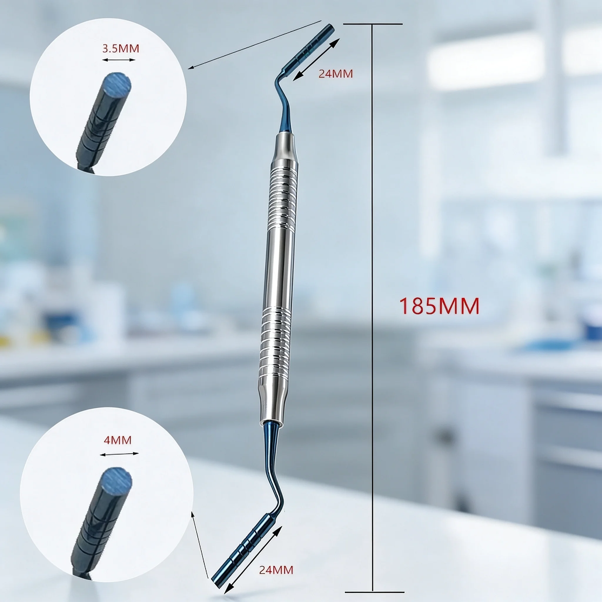Dental Bone Graft Implant Packer Grafting Carrier Pluggers Dental Spatula Filler Oral Instruments Tools