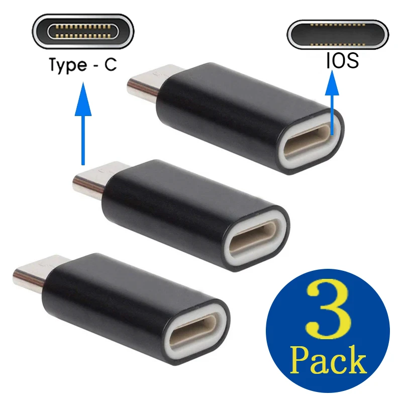 Phone Charger Adapter For IOS Female To USB C Male Cable Adapter Converter For iPhone 14 13 12Pro Type-C To IOS Connector
