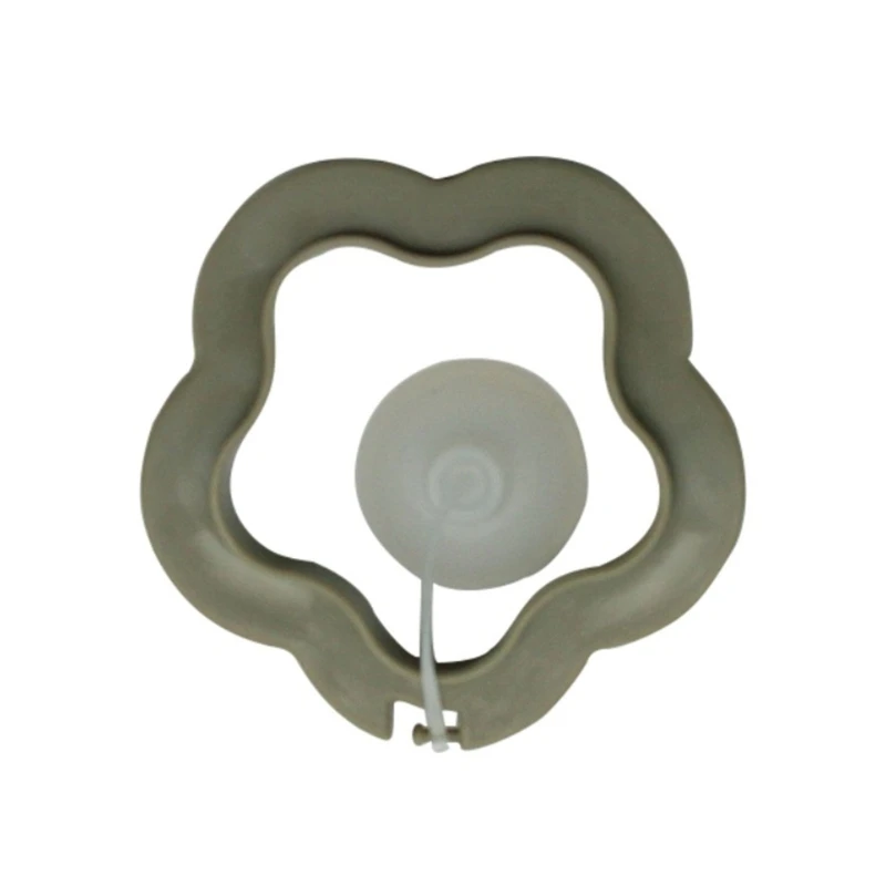 H55A Fish Feeding Ring Safe Floating Feeders  Circle with Suction Cup for Guppy Bettas Easy to Install Heart/Flower Shape