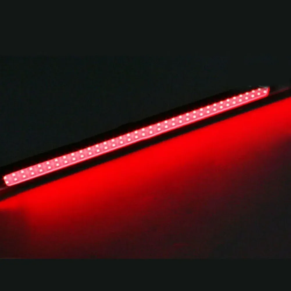 Driving Car LED Lights Fog Lamp Set 2Pcs Accessories COB DRL Luminous Parts RED Replacement Strip Waterproof 12V