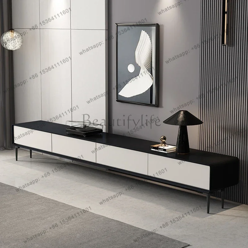Modern Style Glamour TV Stand Minimalist European Elegant Tv Table Storage Design Mueble De Sala Modernos Home Furniture