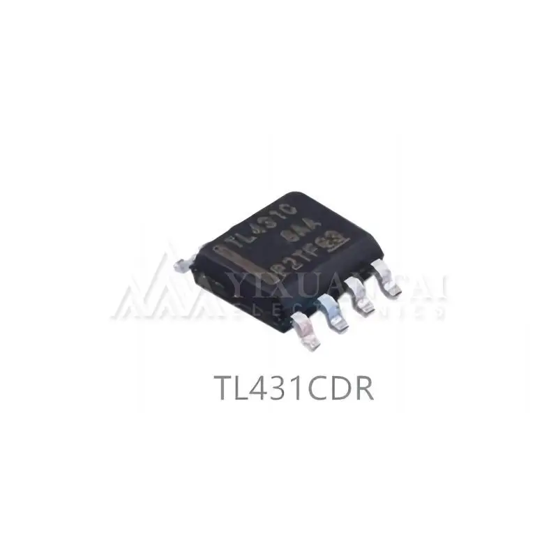 10pcs/Lot  TL431CDR  TL431C  V-Ref Adjustable 2.495V to 36V 100mA Automotive 8-Pin SOIC T/R  New