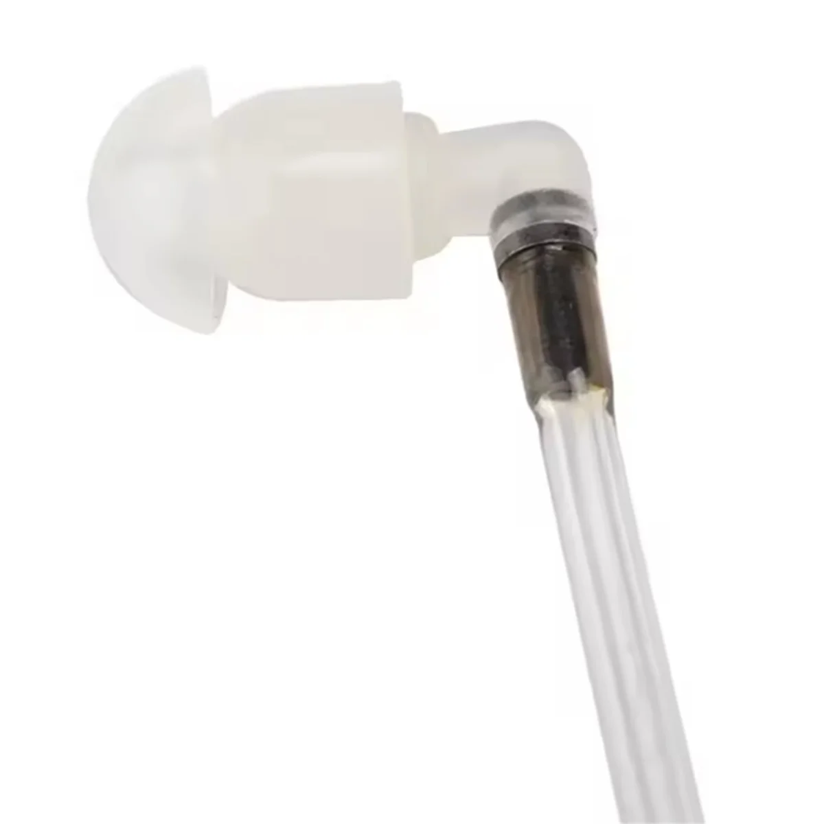 

ABME 100pcs Walkie Talkie Acoustic Coil Air Tube Silicone in-Ear Earbuds Mushroom Eartip Replacement Radio Earpiece Headset