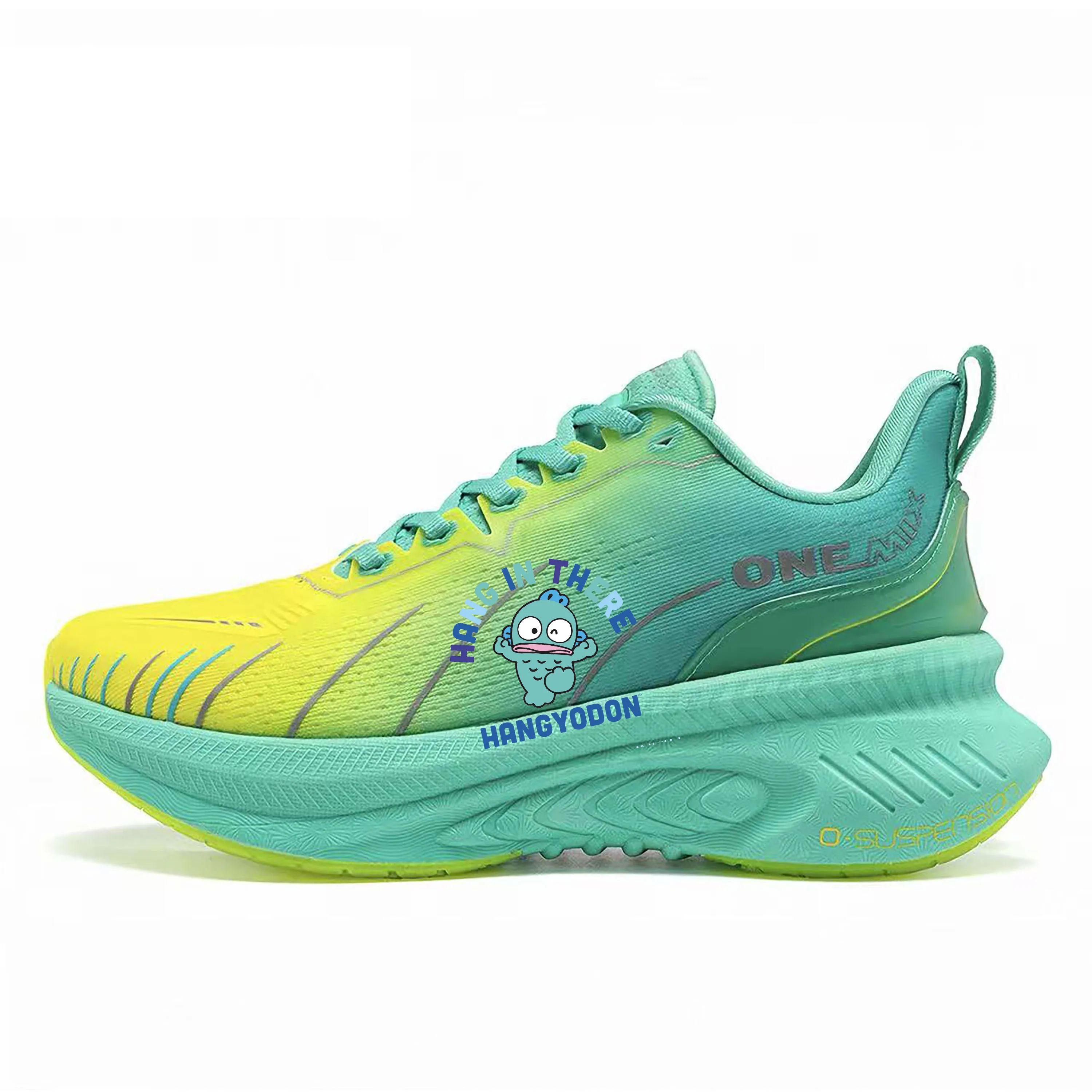 

ONEMIX Sanrio Hangyodon Road Running Shoes Mens Womens Air Cushion Outdoor Sport Shoes Trainers Customized Cushion Shoe