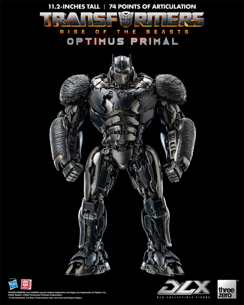【متوفر】 لعبة 3A Threezero Transformers DLX Optimus Primal Rise Of The Beasts Action Figure Boys القابلة للجمع #3
