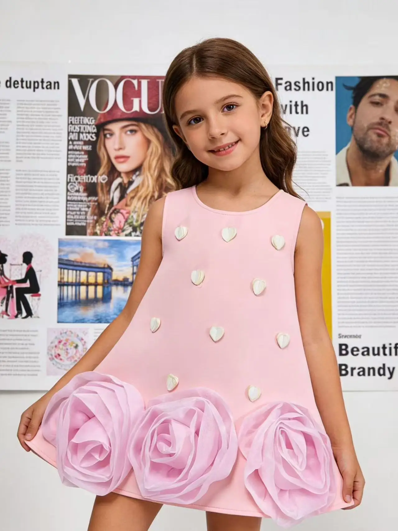 

2026 Новое рождественское вечернее платье, модное платье макси с цветочным принтом на все сезоны, праздничное вечернее платье 90-140 см