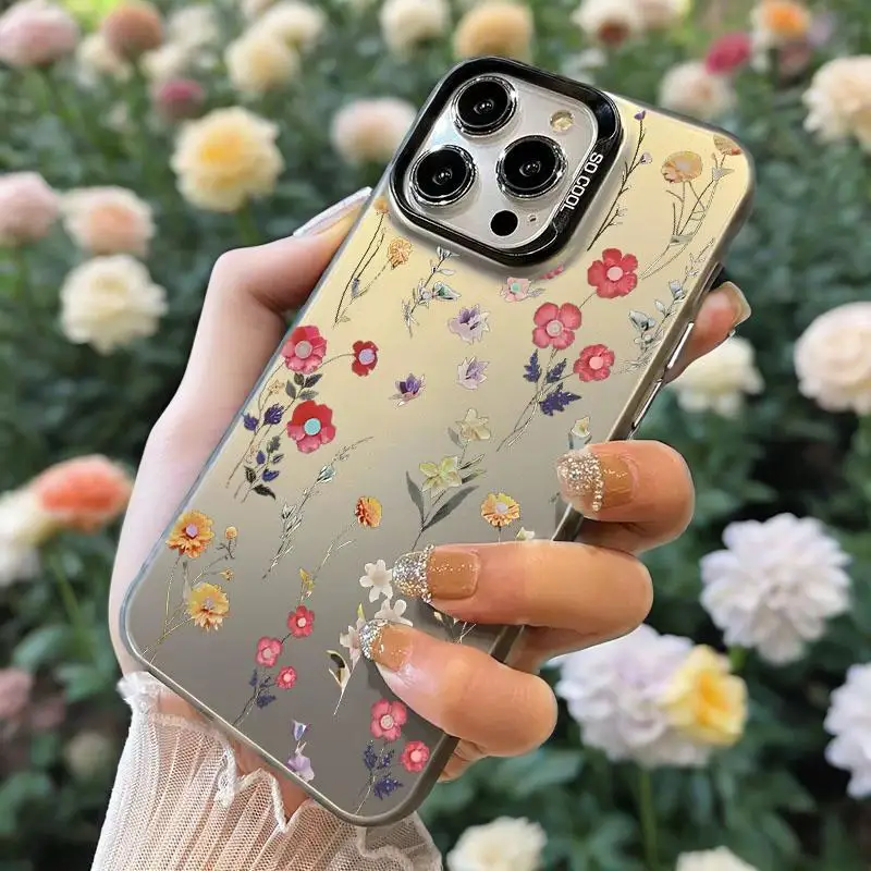 

Small bouquet matte Pattern Phone Case For Samsung S25 S24 S23 S22 S21 Plus FE Ultra A36 A26 A55 A35 A25 A34 A54 A53 A52 Cover