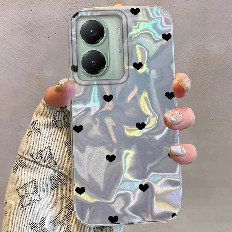 Nette Kleine Liebe Herz Telefon Fall Für Xiaomi Poco X7 X6 X5 M6 PRO X3 NFC M5S C75 C71 C65 C61 rosa Mädchen Abdeckung Mode Funda Shell