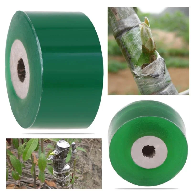 PE Self-adhesive Grafting Tape Film Stretchable Garden Tree Roll Tape Plants Seedlings Vine Tomato Grafting Accessorie