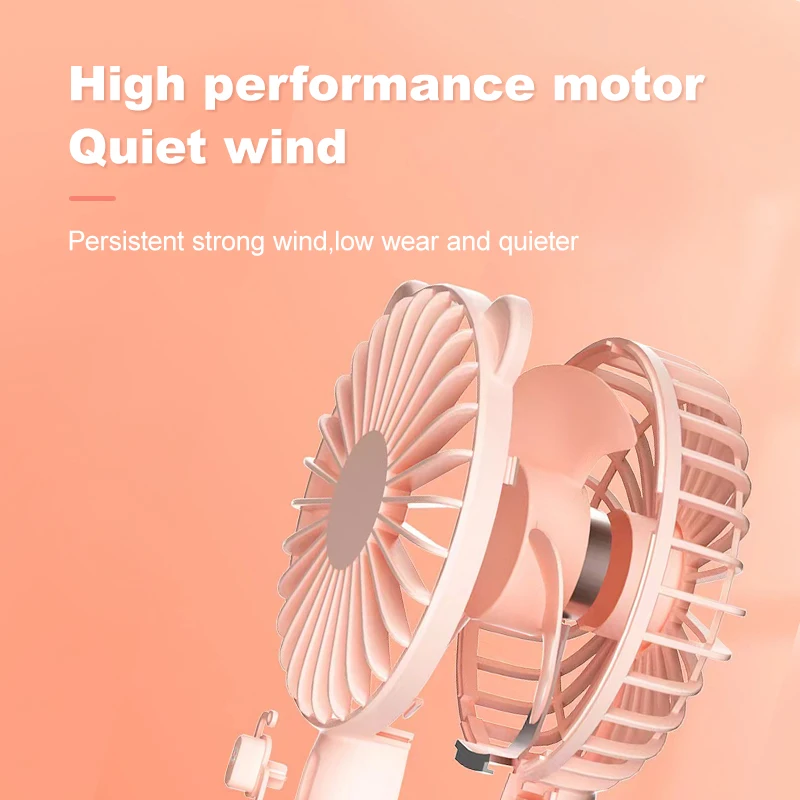 Portable Cooling Rechargeable Electric USB Mini Handheld Table Fan Wholesale Price for Office And Home Use