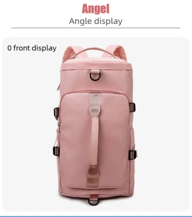 

Large Capacity Lightweight Travel Backpack Fitness Gym Bag Foldable Storage Handbag Casual Outdoor Daypack for Men Women