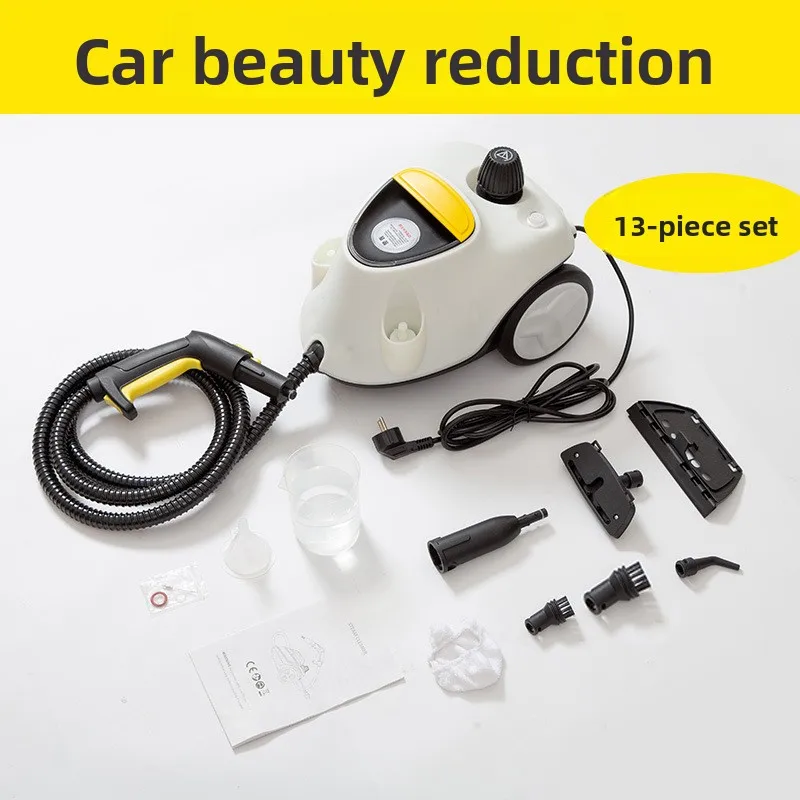 "Professional Steam Cleaner 2100W  – Heavy Duty Sanitizer for Car Detailing, Upholstery, Grout Cleaning & Pet Odor Removal