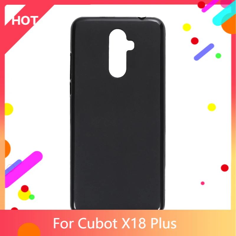 X18 Plus-funda trasera mate de silicona suave TPU para Cubot X18 Plus, funda de teléfono delgada a prueba de golpes