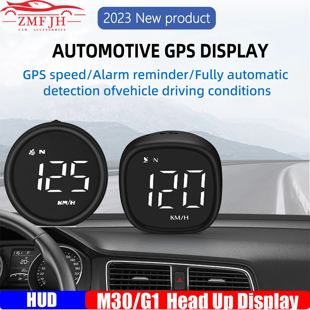 G1 HUD Car GPS Head UP Display M30 GPS On-board Computer Digital Head Up Display Speed Over Speed Alarm Speedometer for all Car