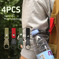 Portable Water Bottle Holder Hiking Bottle Hanging Buckle Nylon Plastic Outdoor Camping Traveling Backpack Bottle Carrier Belt