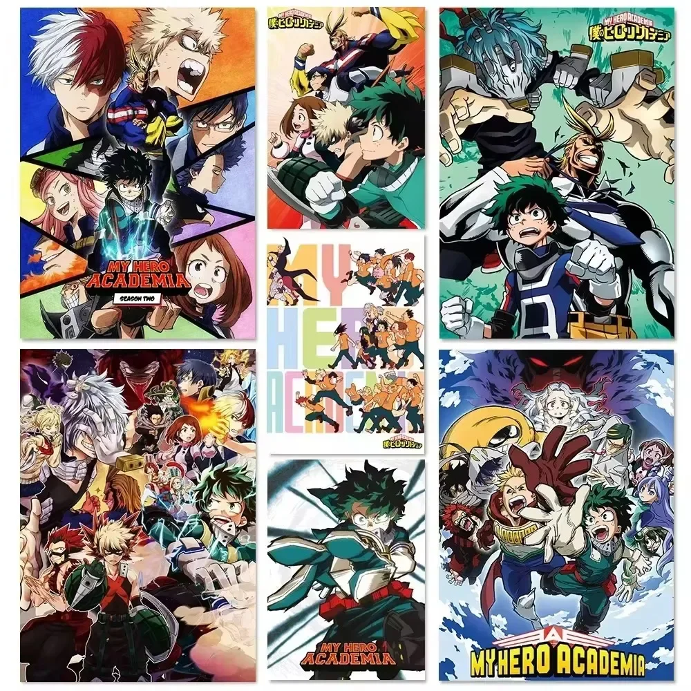 Diamond Painting Japanese Anime My-Hero-Academia Full Round/Square Diamonds Mosaic Handmade Art Gift Home Decor