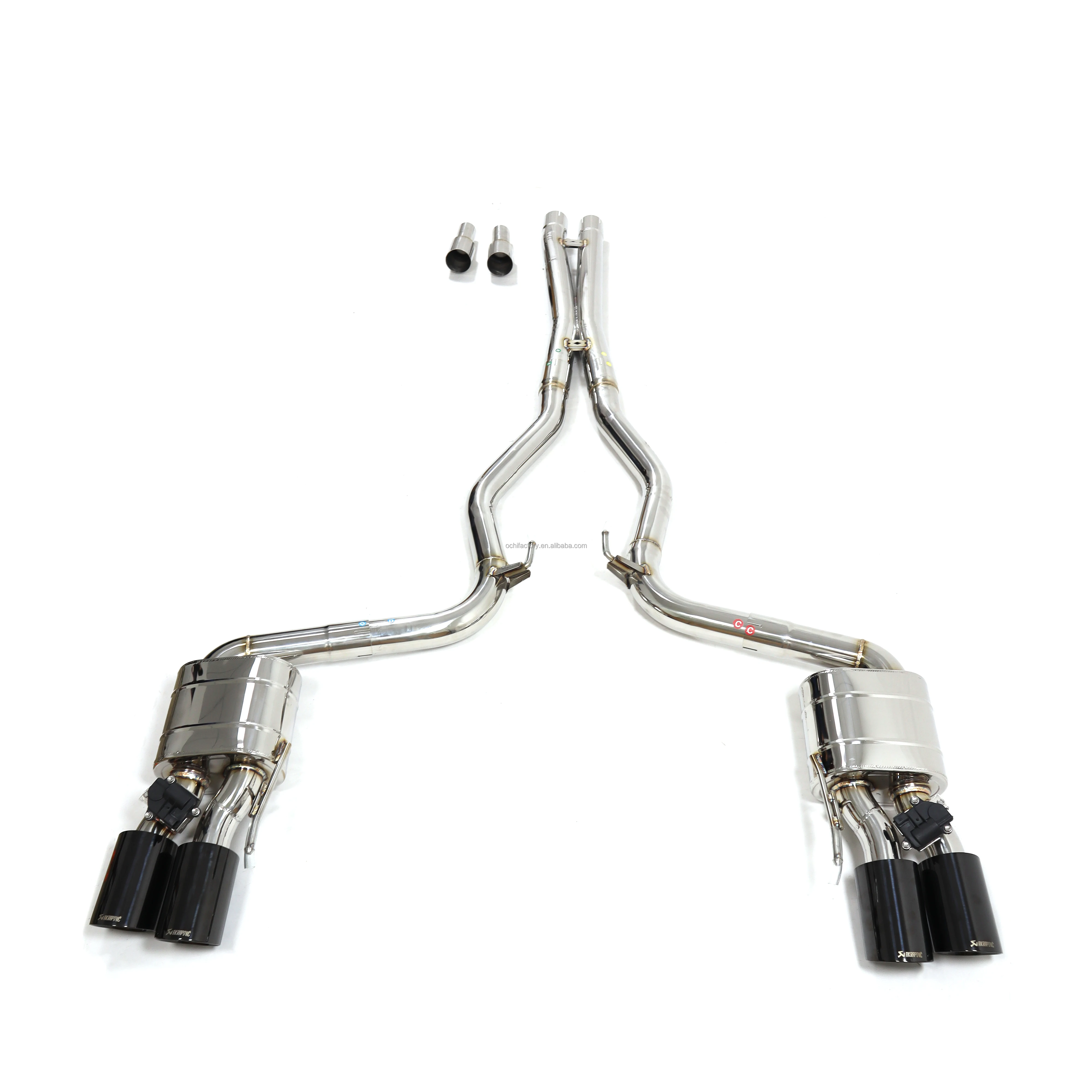 

OUCHI Ford Exhaust Stainless Steel Exhaust Catback for Ford Mustang GT 2013+ 5.0L V8 Exhaust Auto Performance Parts