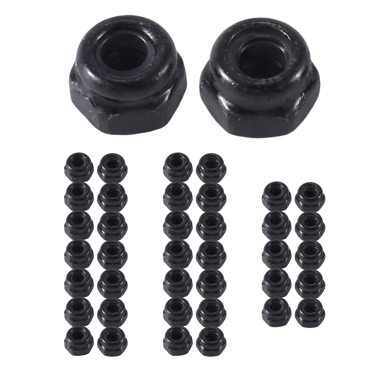 40Pcs Metal M2.5 Screw Nut for Traxxas TRX4M 1/18 RC Crawler Car Upgrade