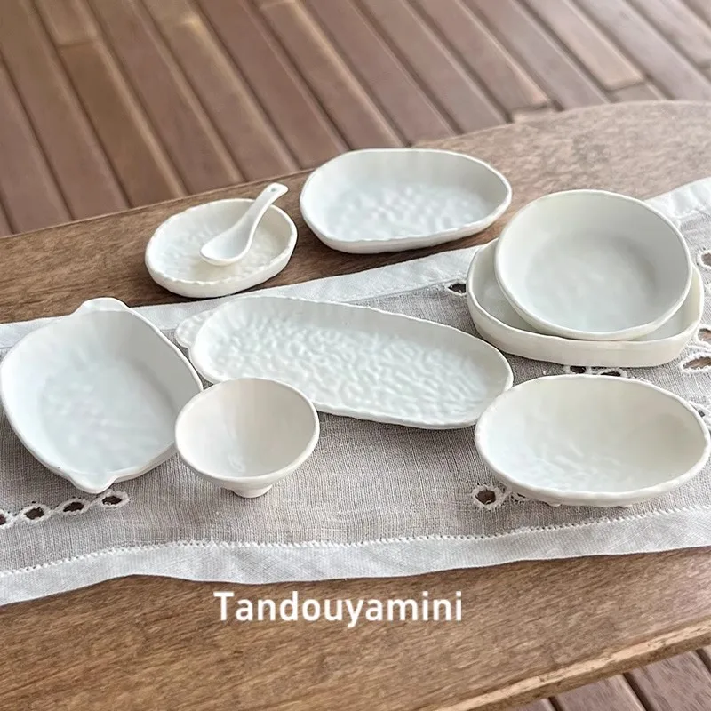 1/6 Doll House Furniture Accessories Mini Model Miniature Alloy Tableware Bjd Blyth Soldier Lol Scene Shooting Props Ornament