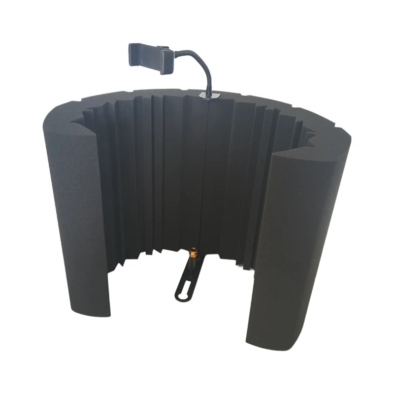 abkq-windscreen-f5-recording-microphone-soundproofing-screen-sound-absorbing-cover-high-density-foam-cover