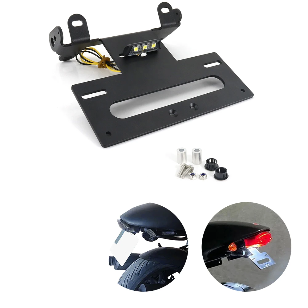 Rear Tail Tidy Fender Eliminator Kit For Ducati Monster 400 600 620 695 750 800 900 1000 S2R S4 S4R License Plate Holder Bracket
