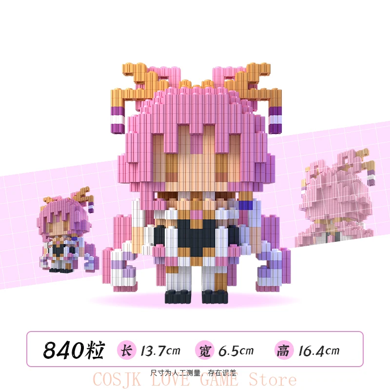 Anime Honkai：Star Rail JIngyuan Yanqing Tingyun Jiaoqiu Cosplay Garage Kits Figurine Model Assembled Handmade Model Gift