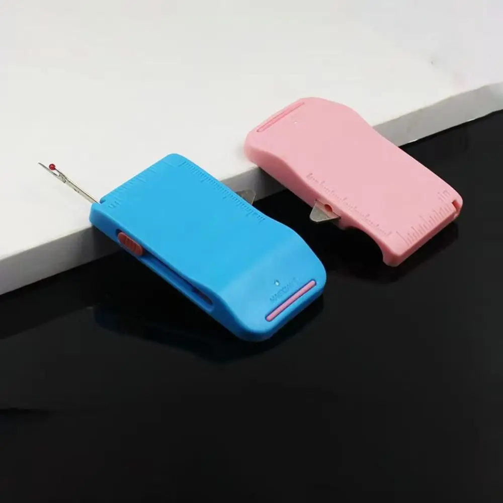 Adjustable Magnetic Sewing Track Built-In Seam Ripper with Measurement Seam Guide Sewing Guide Ruler Sewing Machine Accessories